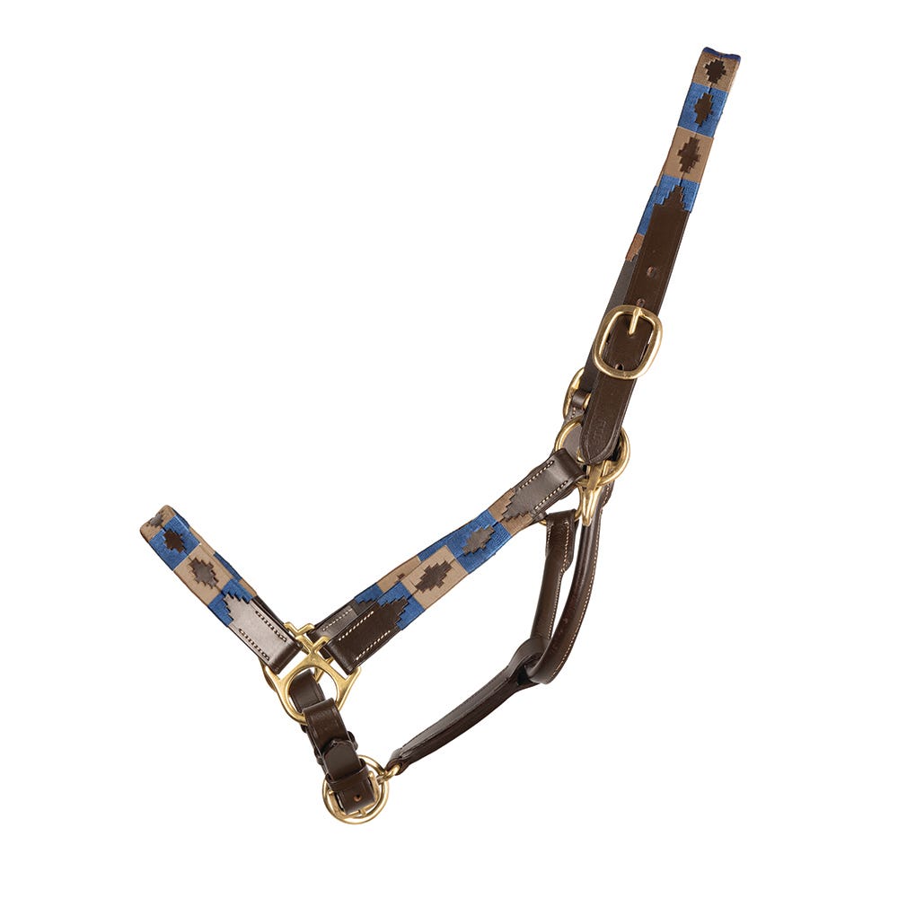 Hy Equestrian Polo Leather Head Collar image 2